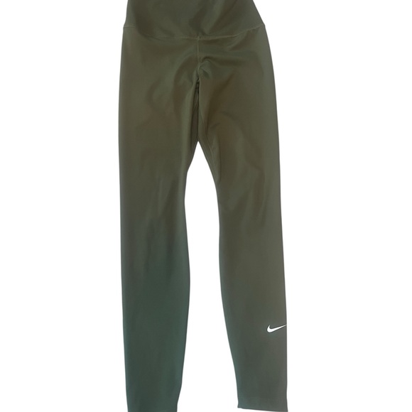 Nike One Women’s High Rise Leggings – Vintage Green, XS - Picture 13 of 16